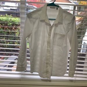 Halogen white cotton blouse SP